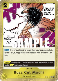 Buzz Cut Mochi - Pillars of Strength (OP03) #OP03-119 - Rare One Piece Trading Card