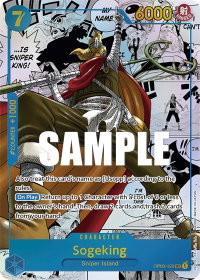 Sogeking (Alternate Art) (Manga) - Pillars of Strength (OP03) #OP03-122 - Secret Rare One Piece Trading Card