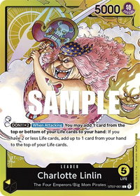 Charlotte Linlin - Starter Deck 7: Big Mom Pirates (ST-07) #ST07-001 - Leader One Piece Trading Card