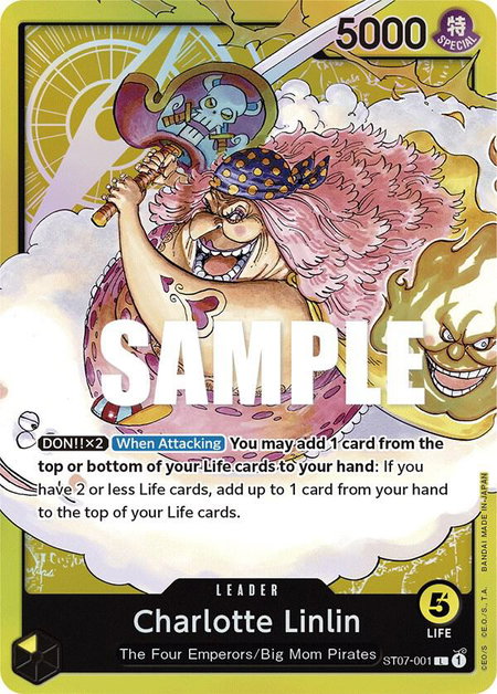 Charlotte Linlin - Starter Deck 7: Big Mom Pirates One Piece trading card