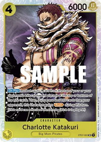 Charlotte Katakuri - Starter Deck 7: Big Mom Pirates (ST-07) #ST07-003 - Super Rare One Piece Trading Card