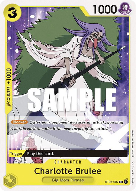 Charlotte Brulee - Starter Deck 7: Big Mom Pirates One Piece trading card