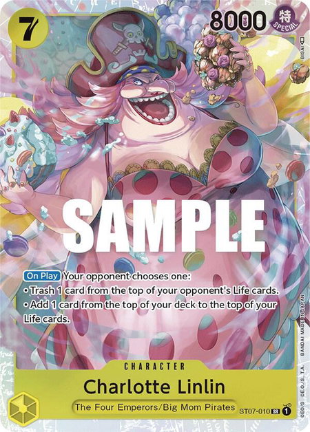 Charlotte Linlin (010) - Starter Deck 7: Big Mom Pirates One Piece trading card