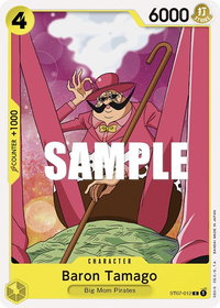 Baron Tamago - Starter Deck 7: Big Mom Pirates (ST-07) #ST07-012 - Common One Piece Trading Card