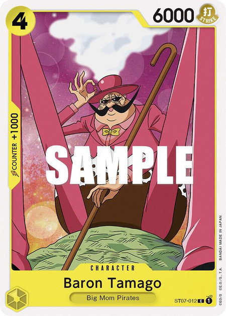 Baron Tamago - Starter Deck 7: Big Mom Pirates One Piece trading card