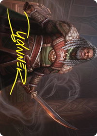 Theoden, King of Rohan Art Card (Gold-Stamped Signature) - Art Series: Universes Beyond: The Lord of the Rings: Tales of Middle-earth (ASLTR) #25 - Special Magic: The Gathering Trading Card