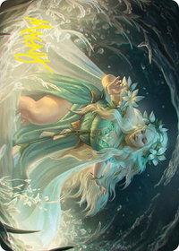 Goldberry, River-Daughter Art Card (Gold-Stamped Signature) - Art Series: Universes Beyond: The Lord of the Rings: Tales of Middle-earth (ASLTR) #6 - Special Magic: The Gathering Trading Card