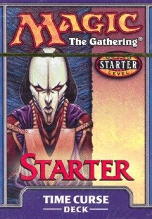 Starter 1999 Theme Deck - Time Curse - Starter 1999 Magic: The Gathering trading card