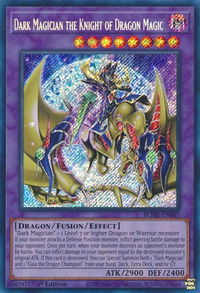 Dark Magician the Knight of Dragon Magic - Battles of Legend: Monstrous Revenge (BLMR) #BLMR-EN001 - Secret Rare YuGiOh Trading Card