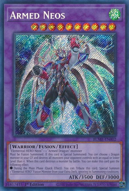 Armed Neos - Battles of Legend: Monstrous Revenge YuGiOh trading card