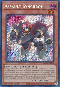 Assault Synchron - Battles of Legend: Monstrous Revenge (BLMR) #BLMR-EN003 - Secret Rare YuGiOh Trading Card