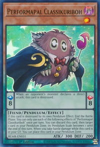 Performapal Classikuriboh - Battles of Legend: Monstrous Revenge (BLMR) #BLMR-EN031 - Ultra Rare YuGiOh Trading Card