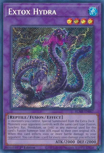 Extox Hydra - Battles of Legend: Monstrous Revenge YuGiOh trading card