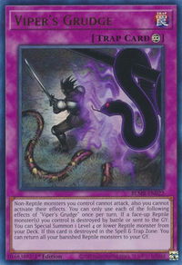 Viper's Grudge - Battles of Legend: Monstrous Revenge (BLMR) #BLMR-EN022 - Ultra Rare YuGiOh Trading Card