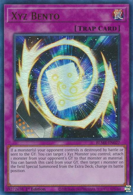 Xyz Bento - Battles of Legend: Monstrous Revenge YuGiOh trading card