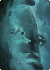 Fog on the Barrow-Downs Art Card - Art Series: Universes Beyond: The Lord of the Rings: Tales of Middle-earth (ASLTR) #2 - Special Magic: The Gathering Trading Card