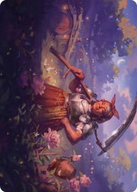 Took Reaper Art Card - Art Series: Universes Beyond: The Lord of the Rings: Tales of Middle-earth (ASLTR) #4 - Special Magic: The Gathering Trading Card