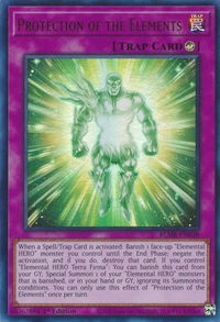 Protection of the Elements - Battles of Legend: Monstrous Revenge (BLMR) #BLMR-EN038 - Ultra Rare YuGiOh Trading Card