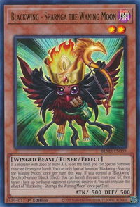 Blackwing - Sharnga the Waning Moon - Battles of Legend: Monstrous Revenge (BLMR) #BLMR-EN039 - Ultra Rare YuGiOh Trading Card