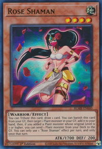 Rose Shaman - Battles of Legend: Monstrous Revenge (BLMR) #BLMR-EN040 - Ultra Rare YuGiOh Trading Card