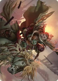 Eomer of the Riddermark Art Card - Art Series: Universes Beyond: The Lord of the Rings: Tales of Middle-earth (ASLTR) #9 - Special Magic: The Gathering Trading Card