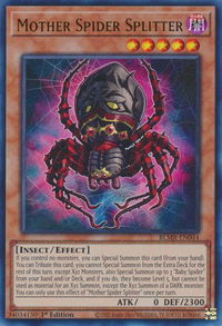 Mother Spider Splitter - Battles of Legend: Monstrous Revenge (BLMR) #BLMR-EN044 - Ultra Rare YuGiOh Trading Card
