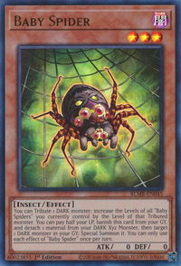 Baby Spider - Battles of Legend: Monstrous Revenge (BLMR) #BLMR-EN045 - Ultra Rare YuGiOh Trading Card