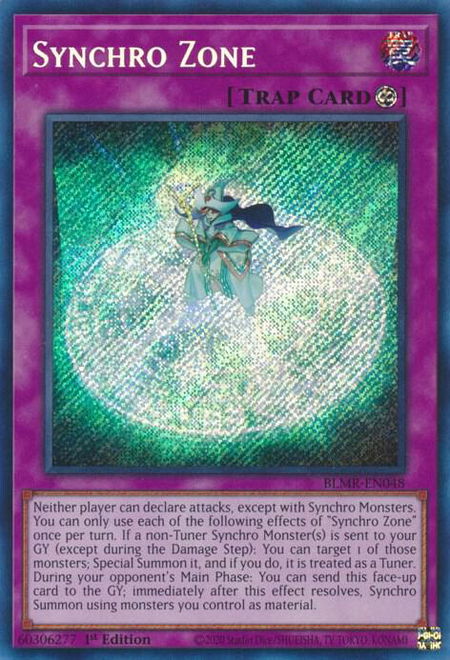 Synchro Zone - Battles of Legend: Monstrous Revenge YuGiOh trading card