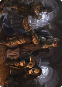 Sharkey, Tyrant of the Shire Art Card - Art Series: Universes Beyond: The Lord of the Rings: Tales of Middle-earth (ASLTR) #22 - Special Magic: The Gathering Trading Card