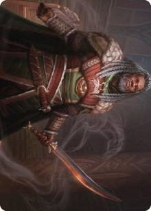 Theoden, King of Rohan Art Card - Art Series: Universes Beyond: The Lord of the Rings: Tales of Middle-earth Magic: The Gathering trading card