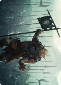 Ugluk of the White Hand Art Card - Art Series: Universes Beyond: The Lord of the Rings: Tales of Middle-earth (ASLTR) #27 - Special Magic: The Gathering Trading Card