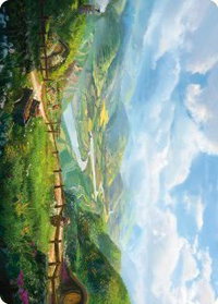 Plains Art Card - Art Series: Universes Beyond: The Lord of the Rings: Tales of Middle-earth (ASLTR) #30 - Special Magic: The Gathering Trading Card