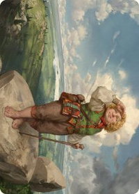 Elanor Gardner Art Card - Art Series: Universes Beyond: The Lord of the Rings: Tales of Middle-earth (ASLTR) #32 - Special Magic: The Gathering Trading Card