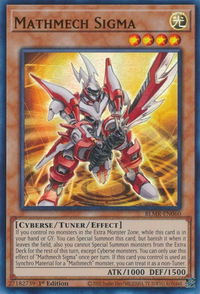 Mathmech Sigma - Battles of Legend: Monstrous Revenge (BLMR) #BLMR-EN060 - Ultra Rare YuGiOh Trading Card