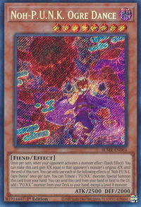 Noh-P.U.N.K. Ogre Dance - Battles of Legend: Monstrous Revenge (BLMR) #BLMR-EN064 - Secret Rare YuGiOh Trading Card