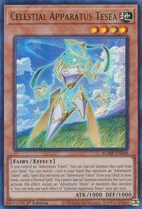 Celestial Apparatus Tesea - Battles of Legend: Monstrous Revenge (BLMR) #BLMR-EN068 - Ultra Rare YuGiOh Trading Card