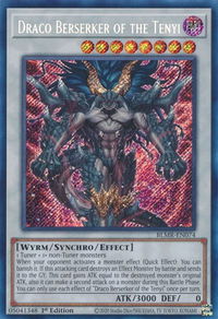 Draco Berserker of the Tenyi - Battles of Legend: Monstrous Revenge (BLMR) #BLMR-EN074 - Secret Rare YuGiOh Trading Card
