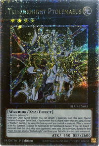 Tellarknight Ptolemaeus (Quarter Century Secret Rare) - Battles of Legend: Monstrous Revenge (BLMR) #BLMR-EN083 - Quarter Century Secret Rare YuGiOh Trading Card