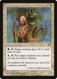 Civic Guildmage - Mirage (MIR) #7 - Common Magic: The Gathering Trading Card