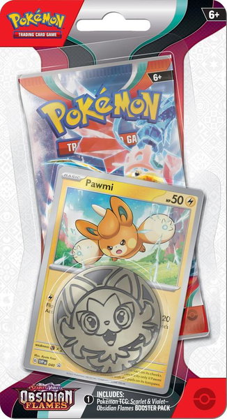 Obsidian Flames Single Pack Blister [Pawmi] - SV03: Obsidian Flames Pokémon trading card
