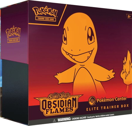 Obsidian Flames Pokemon Center Elite Trainer Box (Exclusive) - SV03: Obsidian Flames Pokémon trading card