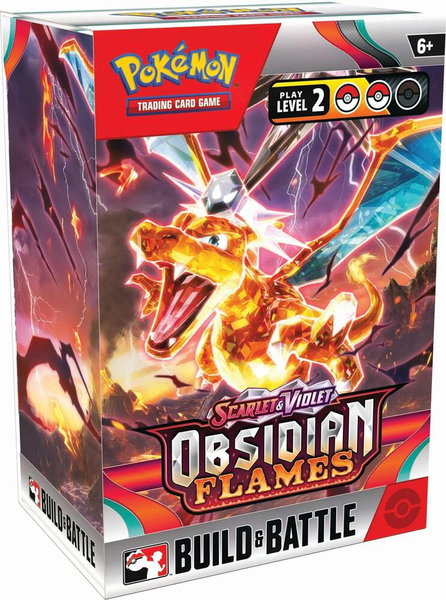 Obsidian Flames Build & Battle Box trading card from SV03: Obsidian Flames Obsidian Flames Build & Battle Box - SV03: Obsidian Flames Pokémon trading card