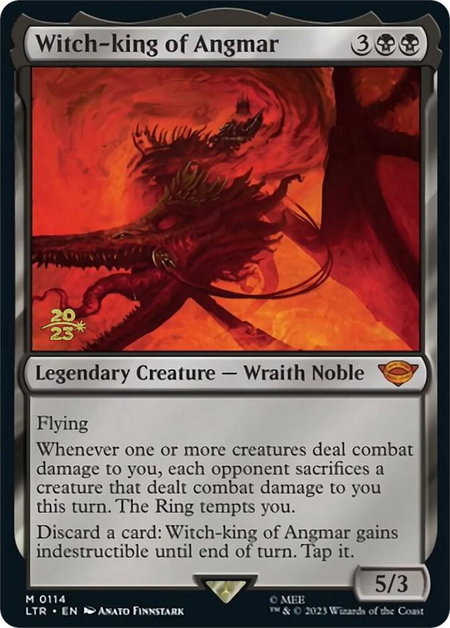 Witch-king of Angmar - Prerelease Cards Magic: The Gathering trading card