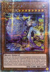 Noh-P.U.N.K. Foxy Tune (Quarter Century Secret Rare) - Battles of Legend: Monstrous Revenge (BLMR) #BLMR-EN063 - Quarter Century Secret Rare YuGiOh Trading Card