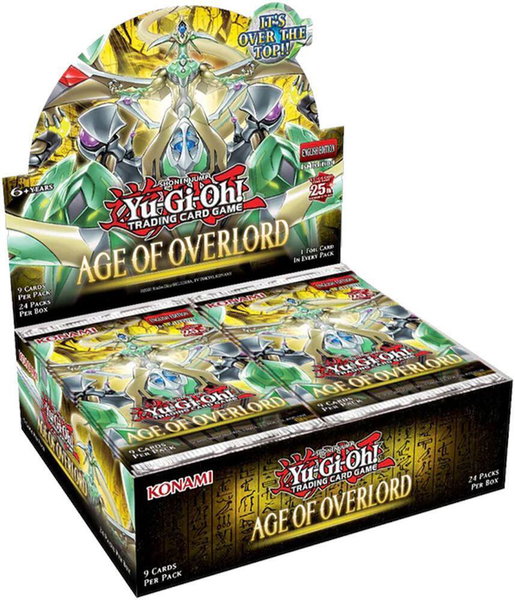 Age of Overlord Booster Box - Age of Overlord YuGiOh trading card