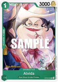 Alvida - Pillars of Strength Pre-Release Cards (OP03 PRE) #OP03-023 - Common One Piece Trading Card