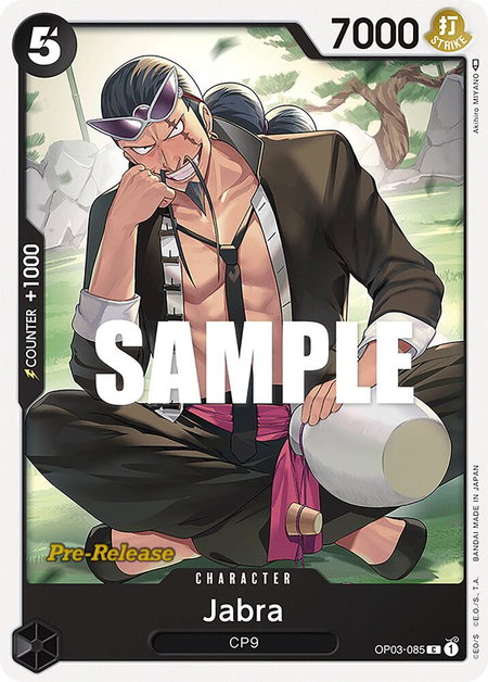 Jabra - Pillars of Strength Pre-Release Cards One Piece trading card
