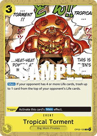 Tropical Torment - Pillars of Strength Pre-Release Cards (OP03 PRE) #OP03-120 - Common One Piece Trading Card