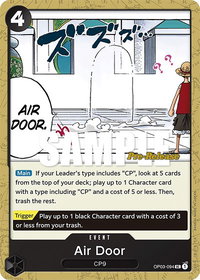Air Door - Pillars of Strength Pre-Release Cards (OP03 PRE) #OP03-094 - Uncommon One Piece Trading Card