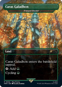 Caras Galadhon - Tranquil Thicket - Play Promos (PLAY) #2 - Promo Magic: The Gathering Trading Card